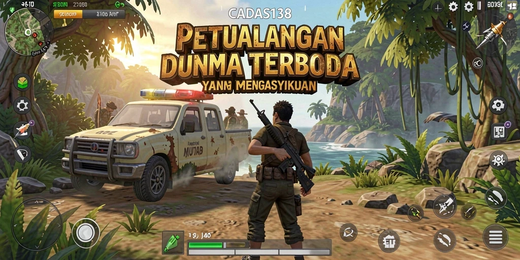Screenshot gameplay CADAS138 yang menampilkan petualangan Open World yang seru.