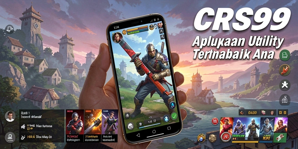 Tampilan antarmuka pengguna CRS99 yang ramah dan efisien.