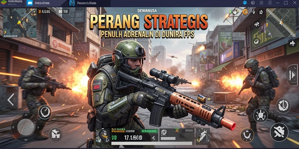 Gameplay intens dengan aksi menegangkan di DEWANUSA.
