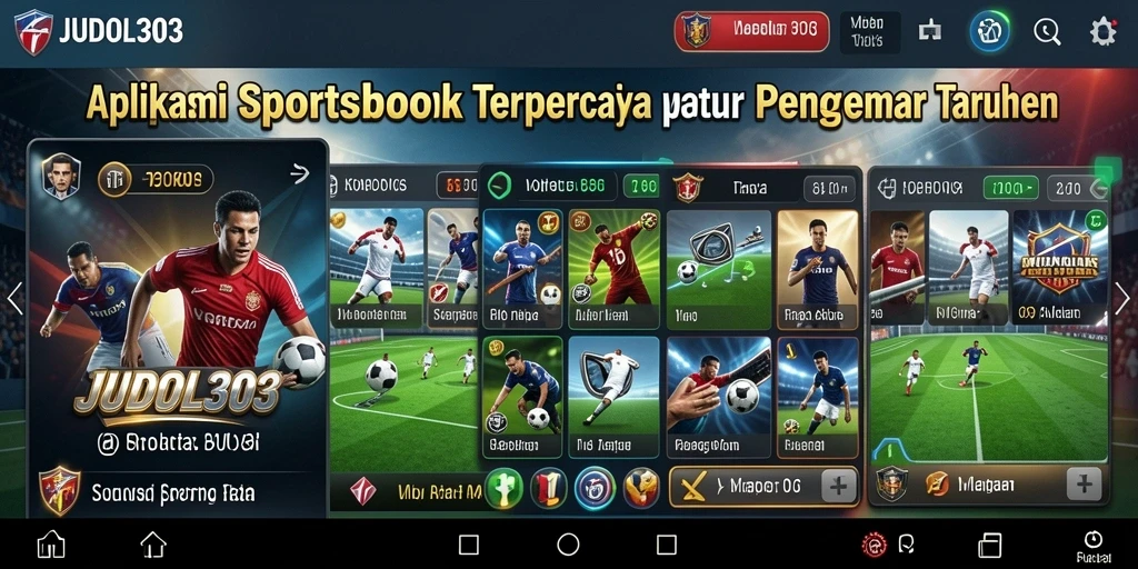Tampilan menarik dari gameplay Sportsbook di JUDOL303.