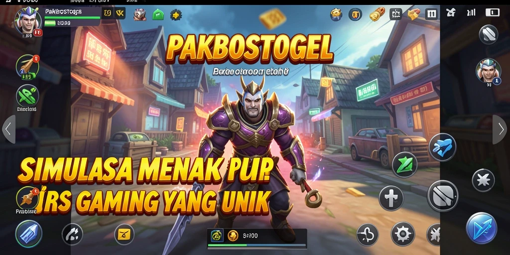 Tangkapan layar PAKBOSTOGEL menampilkan aksi gameplay yang menarik.