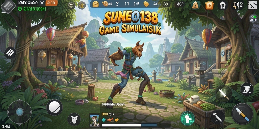 Tampilan gameplay SUNEO138 yang menakjubkan dan interaktif.